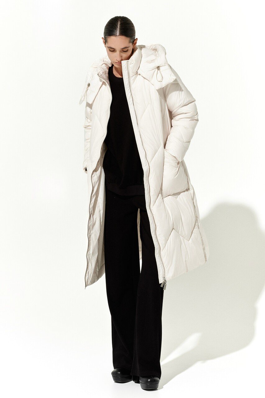 Down Jacket with Maxi Pocket